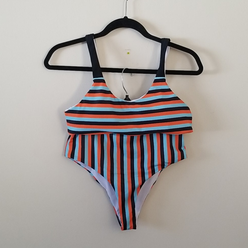 Multi-Colored Bikini Set